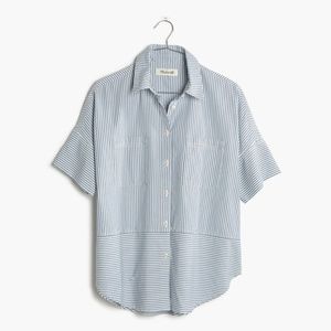 Madewell Courier Shirt in Stripe Play